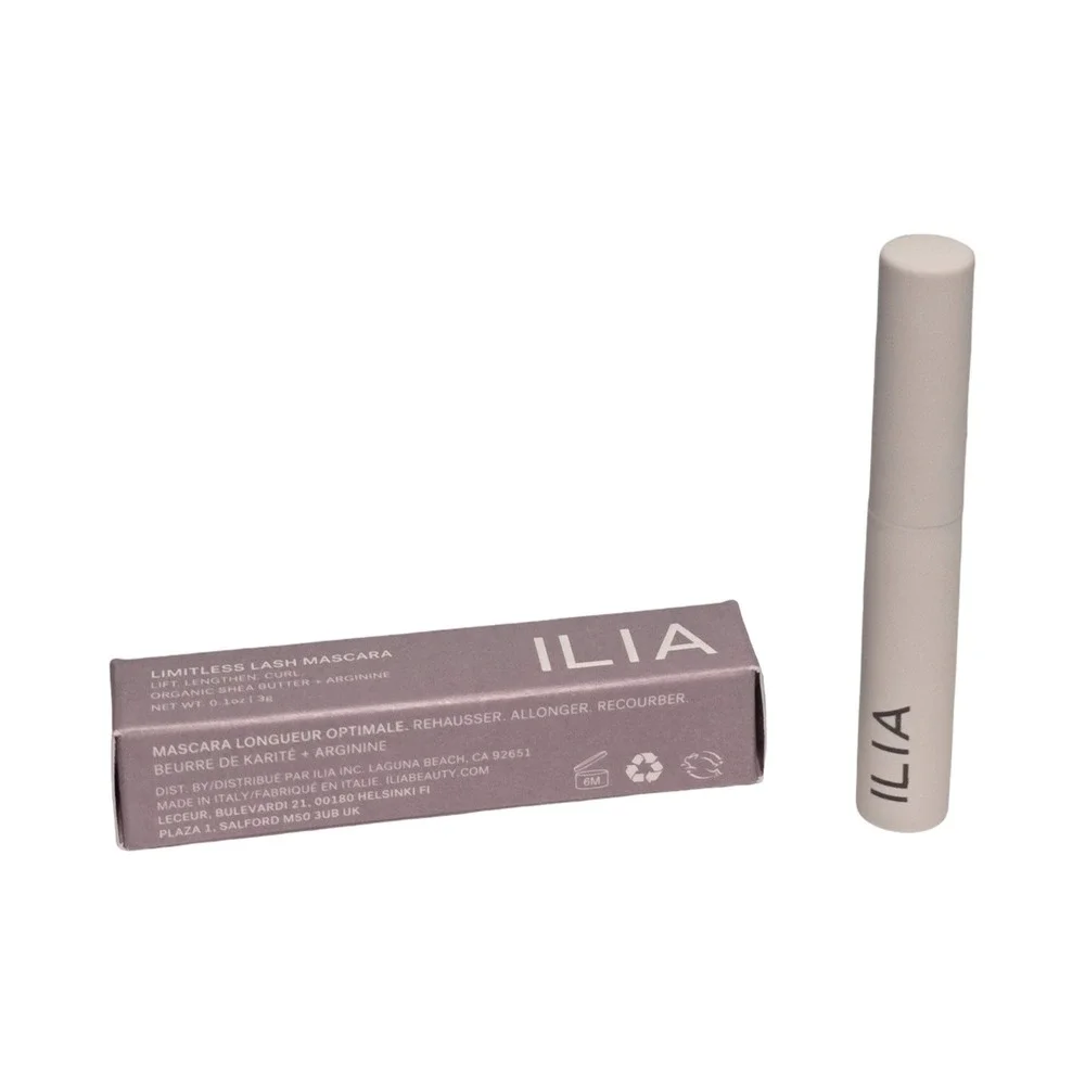 ILIA Limitless Lash Mascara After Midnight Black 0.1oz 3g Travel Size New in Box